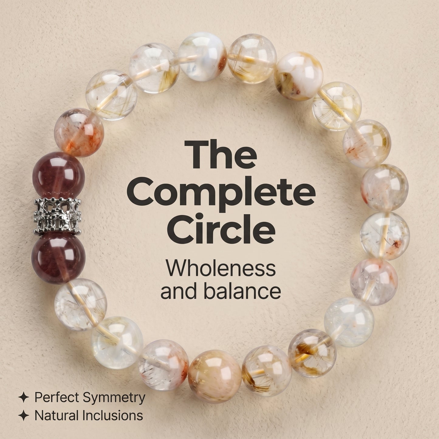 Yellow Crystal Beaded Bracelet for Women, Natural Crystal Stone Wrist Jewelry with Polished Beads, Golden Polished Style for Daily Outfits, Meditation, Layering, and Gift Styling
