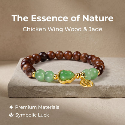 Wenge Wood Beaded Bracelet for Men and Women, Natural Wood Bead Wrist Jewelry with Polished Beads, Earthy Minimalist Style for Daily Outfits, Meditation, Layering, and Gift Styling